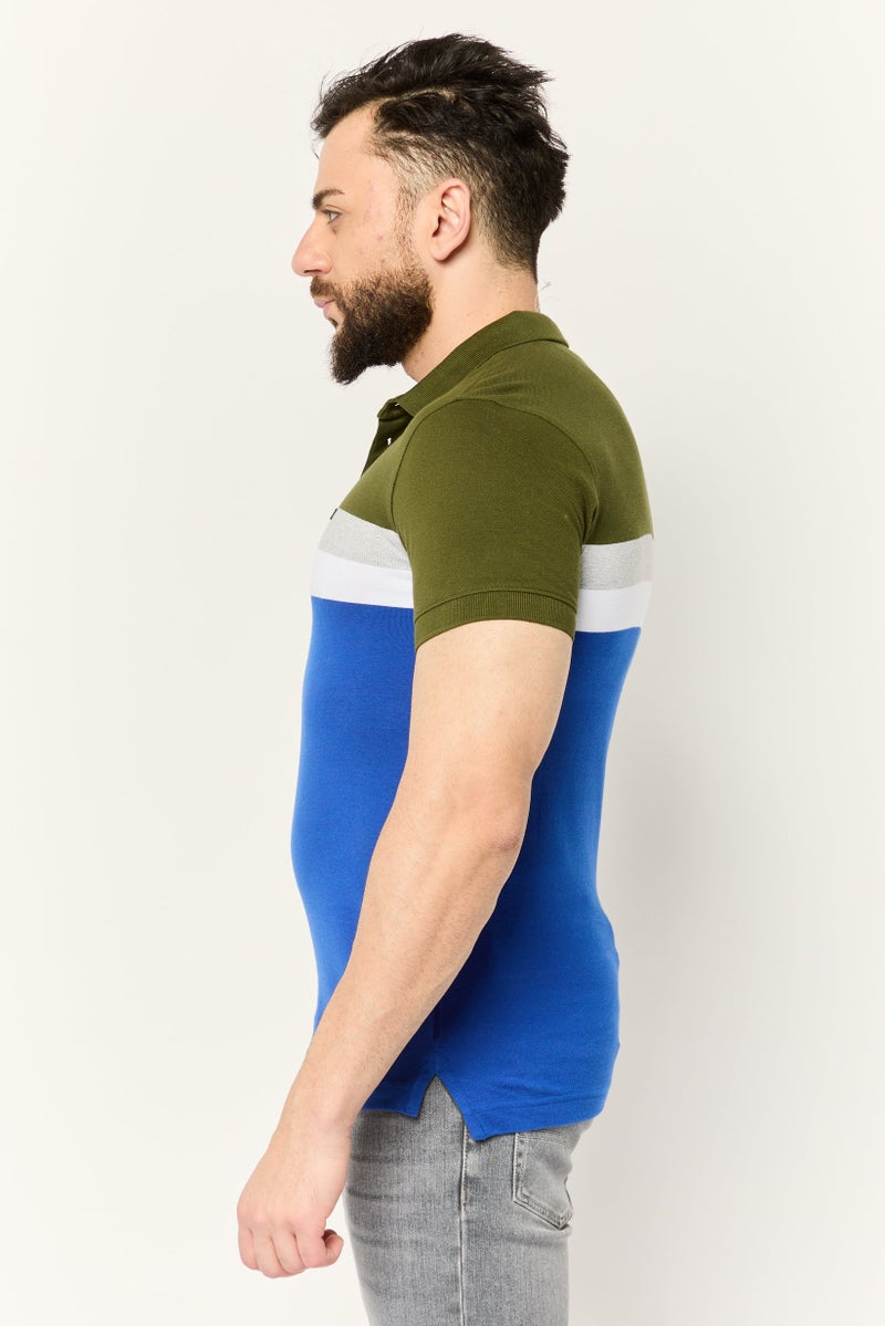 Levi's قميص بولو قصير الأكمام للرجال بتصميم عادي مع شعار العلامة التجارية، متعدد الألوان - Image 2