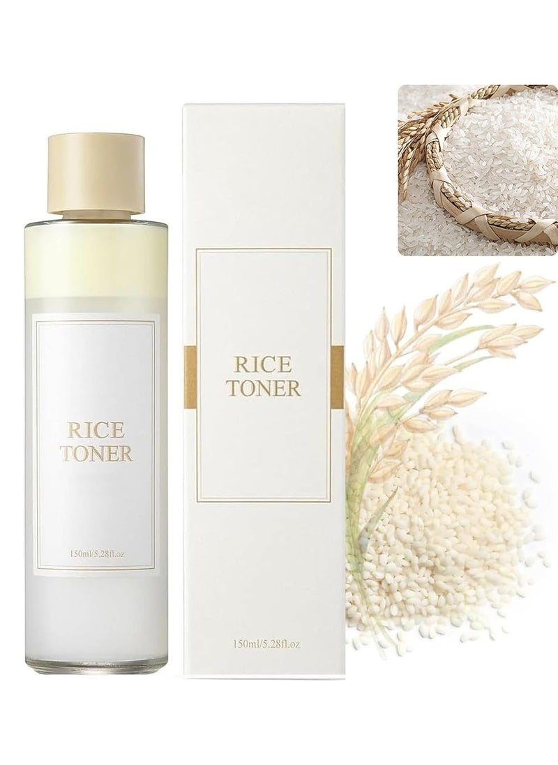 EELHOE From Rice Toner 77.78% Rice Extract from Korea Glow serum with Niacinamide Hydrating for Dry Skin  - Image 1