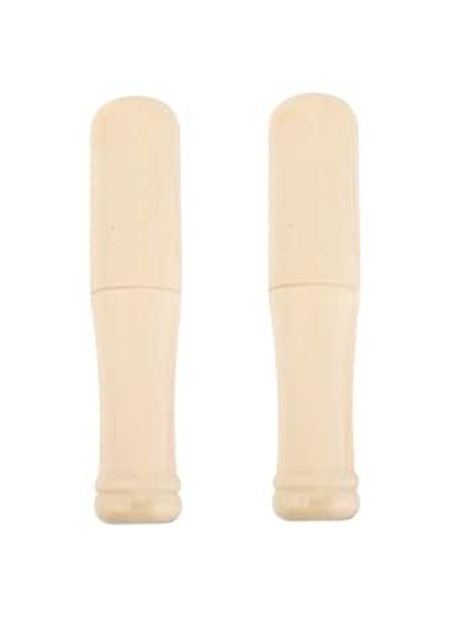 2Pcs Wooden Pestle And Mortar Set For Garlic Pill Medicine Practical Masher Long Handle - Image 1