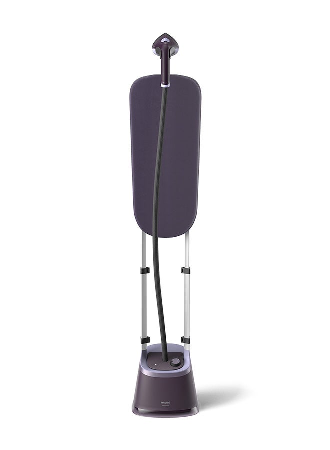 Philips Stand Steamer with XL StyleBoard 3000 Series - MyEssence Fragrance Infuser, 40g/min Continuous Steam, Pointed Steam Plate Tip, 5 Steam Settings, 2000 ml 2000 W STE3180/30 Purple - Image 2
