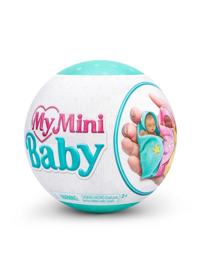 5 Surprise My Mini Baby Series 1 By Zuru, Collectible Mystery Capsule, Toy For Girls, Realistic Miniature Baby, Playset And Accessories  - Image 2