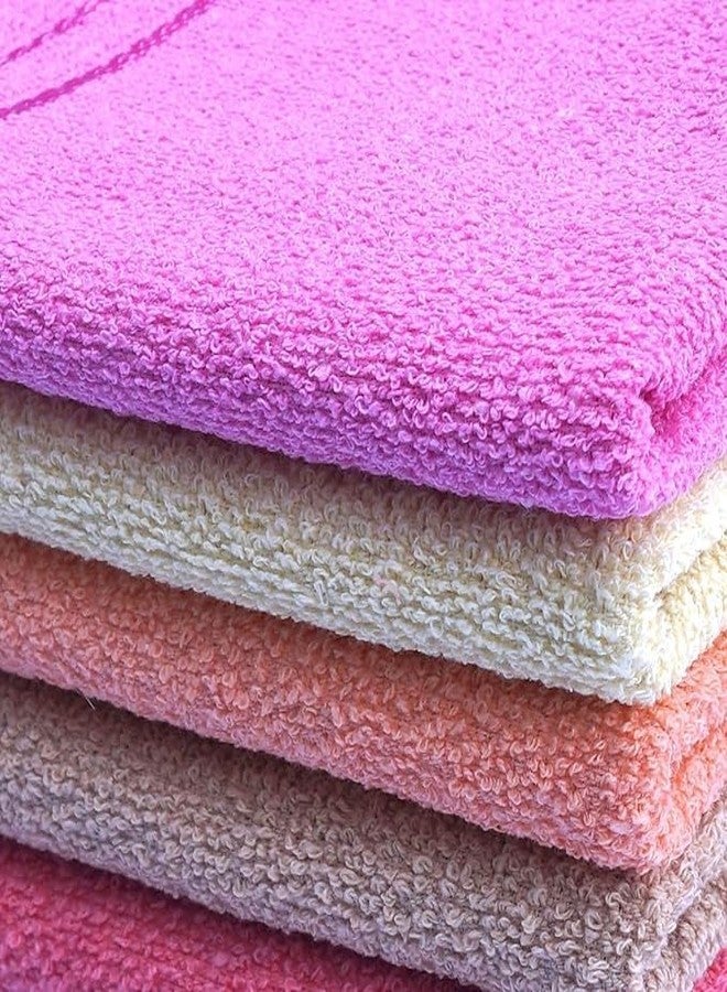 Space Fly 500 GSM Cotton Kitchen Hand Towels 11x17 Inches - Set of 12 Soft & Absorbent Multi-Color Towels for Kitchen, Bathroom, Gym & Cleaning - Quick Dry, Durable & Reusable (12) - Image 2