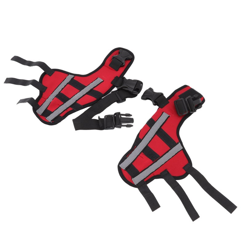 Dog Leg Brace Elastic Safe Shockproof Pet Knee Pads with Reflective Strips for Pets and Dogs S - Image 4