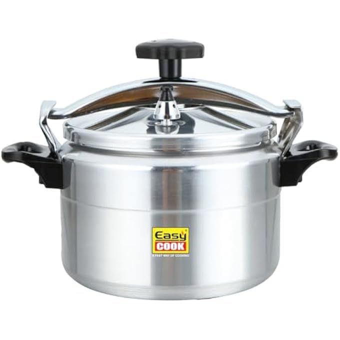 Easy Cook Aluminum Arabic Pressure Cooker 15 Liter Capacity