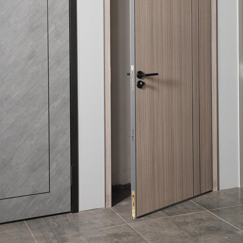 2 Pcs 6 Inch Stainless Steel Door Bolts - Concealed Security Locks for French Doors, Metal Flush Latch for Composite Wood Double Dummy Doors, Elegant Gold Finish - Image 5