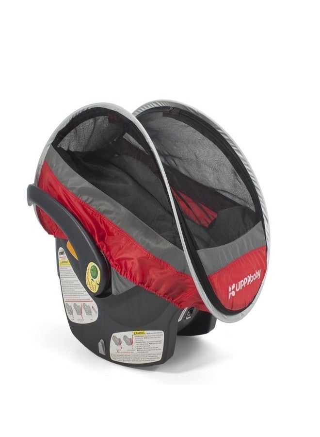 UPPAbaby Cabana Infant Car Seat Shade, Red - Image 1