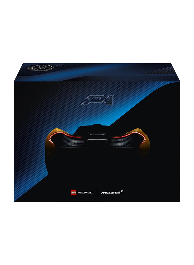 LEGO Technic McLaren P1 Model Car Set for Adults 42172 (Age 18+, 3893 Pieces) - Image 2