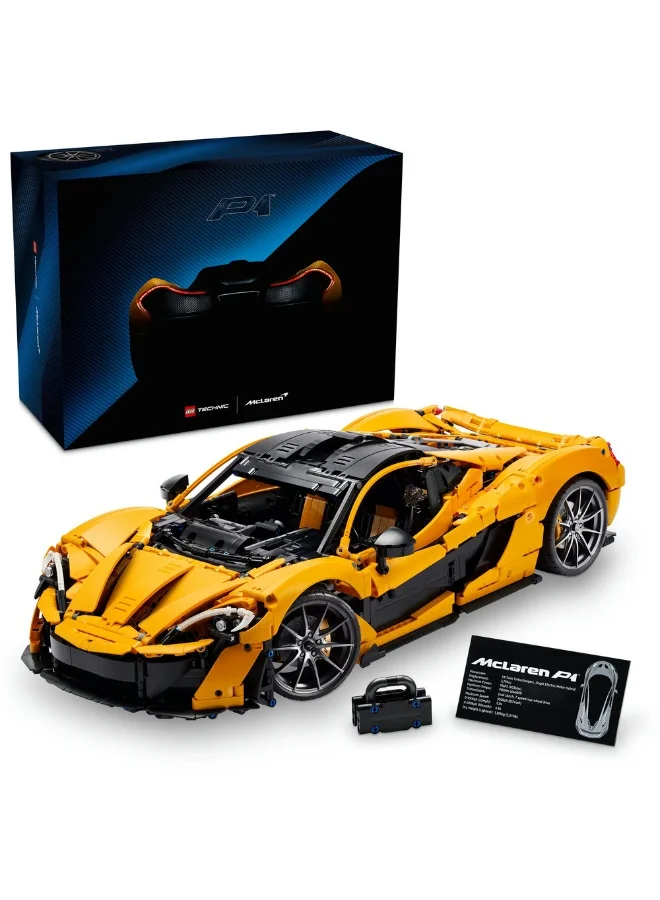 ليغو السيارة الخارقة McLaren P1™‎ من LEGO® Technic للبالغين 42172