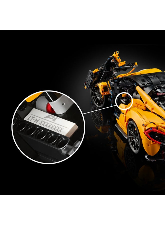 LEGO Technic McLaren P1 Model Car Set for Adults 42172 (Age 18+, 3893 Pieces) - Image 5