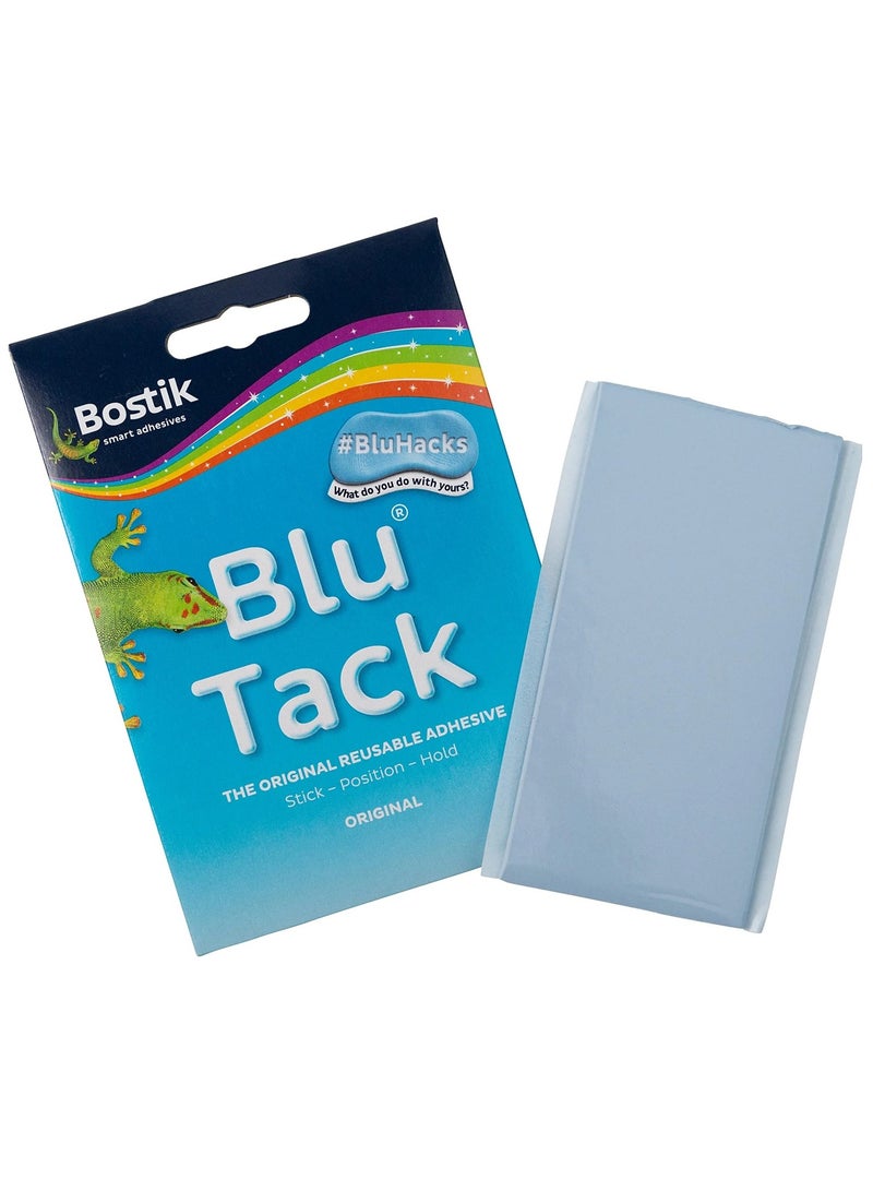 Bostik لاصق بلو تاك متعدد الاستخدامات قابل لإعادة الاستخدام باللون الأزرق - Image 1