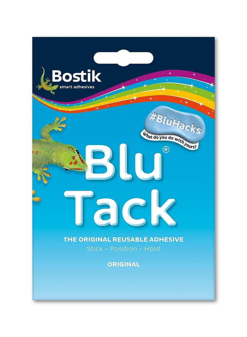 Bostik لاصق بلو تاك متعدد الاستخدامات قابل لإعادة الاستخدام باللون الأزرق - Image 2
