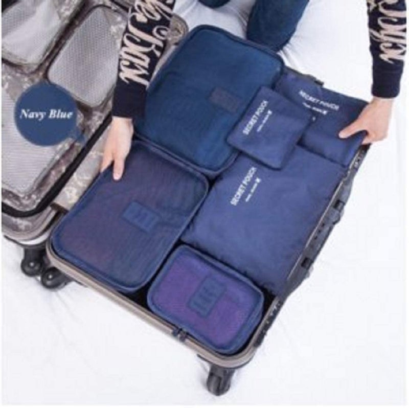 RAIYARAJ Travel Laundry Pouch Cosmetics Makeup Bags Cubes PolyesterNylonPlastic - Image 3