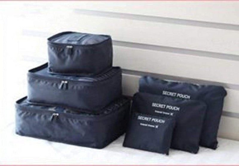 RAIYARAJ Travel Laundry Pouch Cosmetics Makeup Bags Cubes PolyesterNylonPlastic - Image 2
