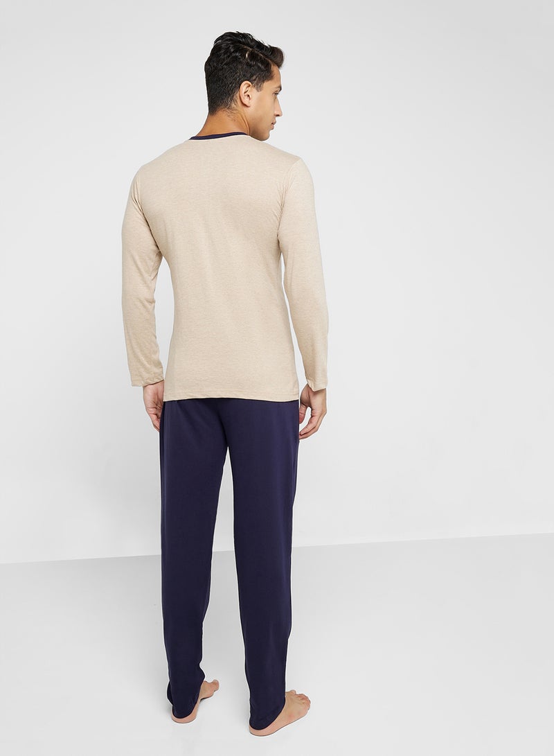 Seventy Five Nightwear T-Shirt & Pants Sets  - Image 2