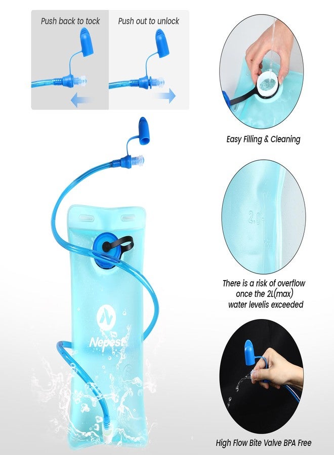 Nepest Hydration Backpack with 2L Water Bladder Water Back Pack - Image 5