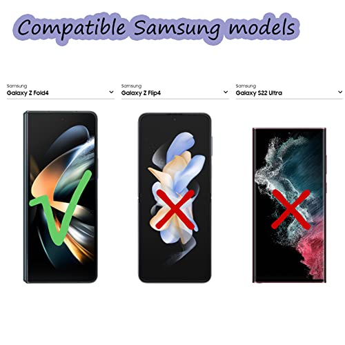 PCTC Galaxy Z Fold 4 S Pen Fold Edition,S Pen Z Fold 4,4096 Pressure Levels,Stylus Pen Replacement for Samsung Galaxy Z Fold 4 5G + Tips/Nibs(Black) EF- FF92PCBEGUS - Image 5
