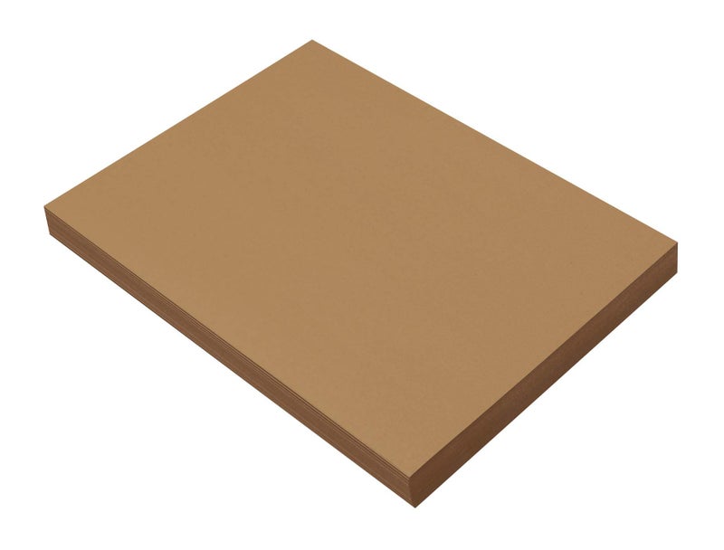Prang Formerly SunWorks Construction Paper Light Brown 9 x 12 100 Sheets