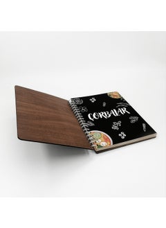 Vagonik Specially Designed Large Size 160 Page Recipe Book with Wooden Cover  - Image 2