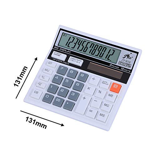 Jito 12 Digits JT-512 WHITE- GREY Electronic Calculator with 18 months Warranty - Image 3