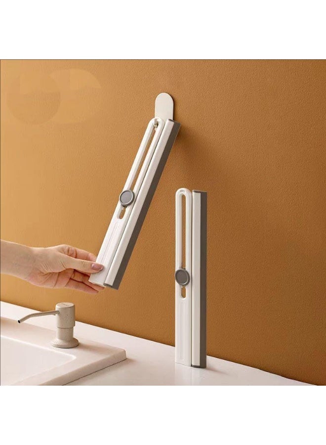 Multi-Purpose Silicon Squeegee, Household Cleaning Tools, Mirror Wiper, Glass Window Cleaner Apply to Tiles, Shower Doors, Bathroom, Mirrors, and Car Windows, Doors - Image 2
