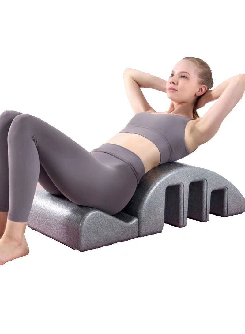 Generic Pilates Yoga Wedge Massage Correction Yoga Foam Kyphosis Correction Detachable Large Spine Yoga Equipment  - Image 1