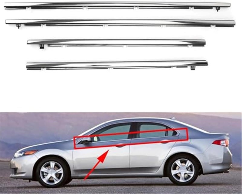 Wivplex Car Door Edge Protector for Acura TSX - Image 2