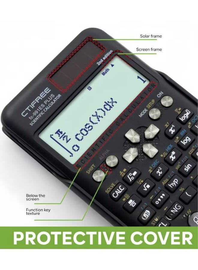 CTIFREE fc-991ES Plus Second Edition Scientific Multifunction Calculator Black - Image 2