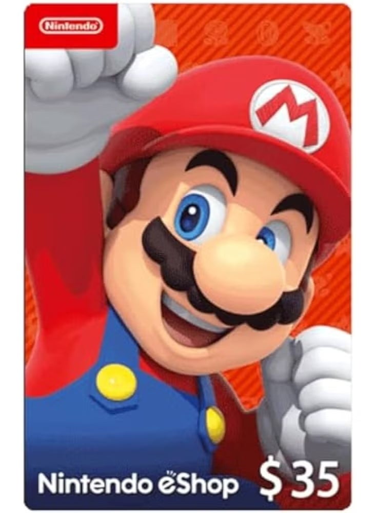 Nintendo eShop US $35 Gift Card (Digital)