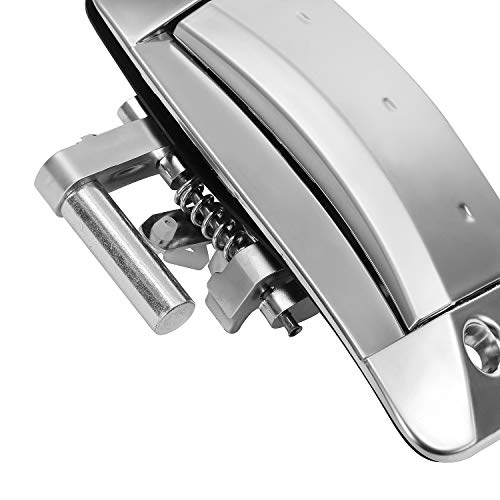 Gledewen Exterior Door Handle Driver Side Left with Key Hole | for 2003-2009 Nissan 350Z | Replaces# 80607-CD41E, 80607-CD40B, 80607-CD40E, 80607-CD41D - Image 5