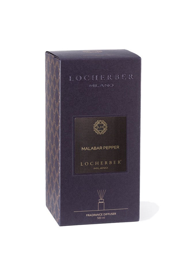 لوكيربر ميلانو فواحة عطر بأعواد خشبية مالابار بيبر 500 مل  - Image 3