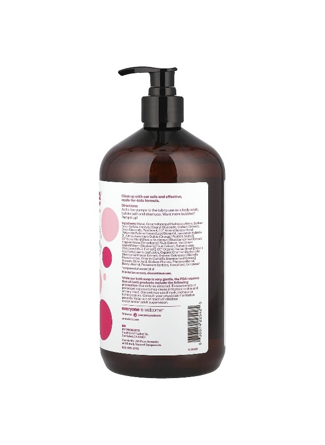 Everyone Everyone, 3 in 1 Kids Soap, Berry Blast, 32 fl oz (946 ml)  - Image 2