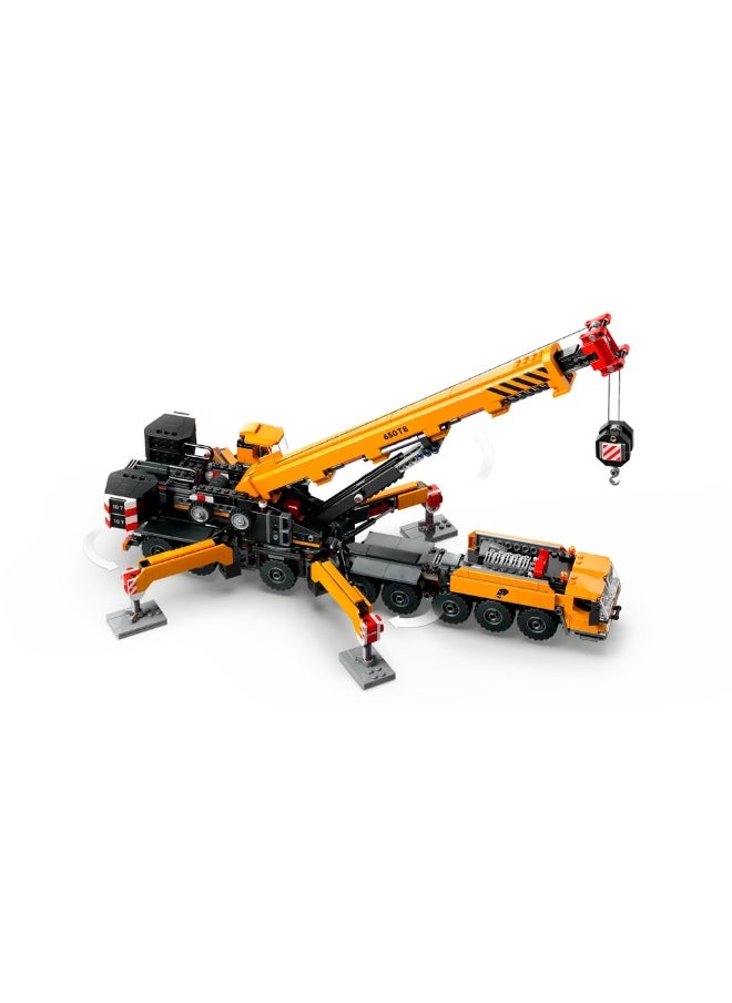 LEGO LEGO - City Yellow Mobile Construction Crane 1116 Pieces - 60409  - Image 3