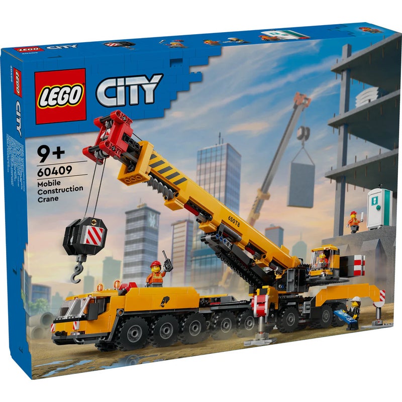 LEGO - City Yellow Mobile Construction Crane 1116 Pieces - 60409 - Image 1