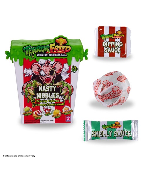 Nasty Nibbles, Gross collectables with Slime, Boys Aged 4-10, Multiple Compound Play, Multicolour