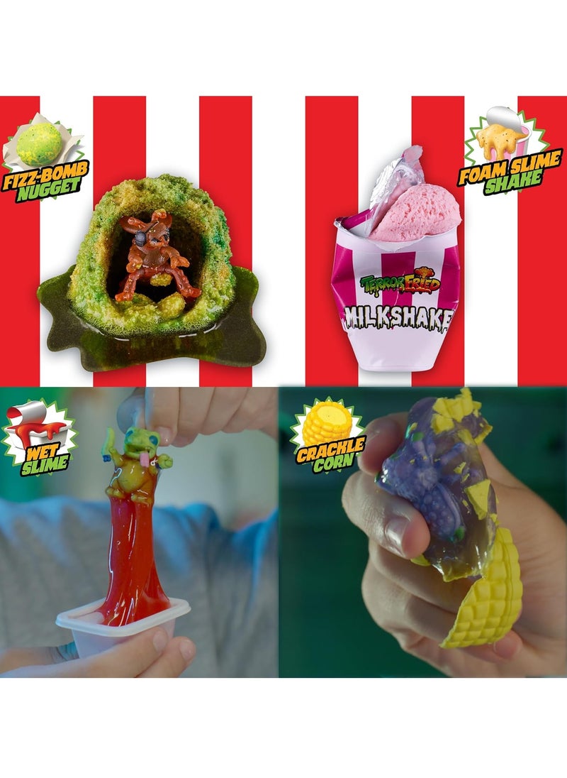 Nasty Nibbles, Gross collectables with Slime, Boys Aged 4-10, Multiple Compound Play, Multicolour