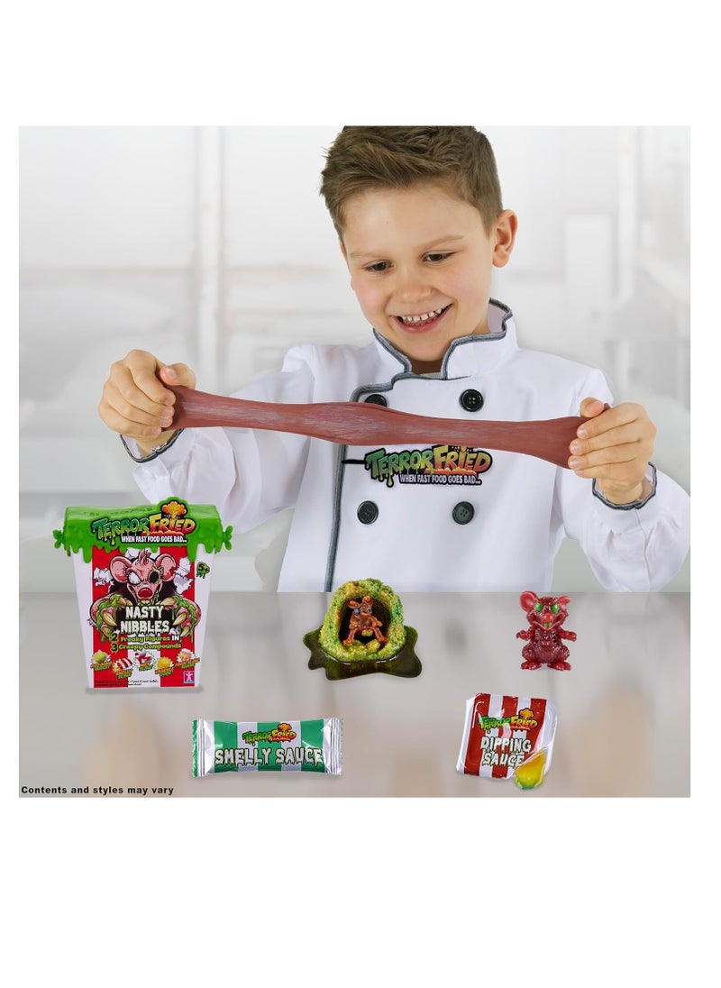 Nasty Nibbles, Gross collectables with Slime, Boys Aged 4-10, Multiple Compound Play, Multicolour