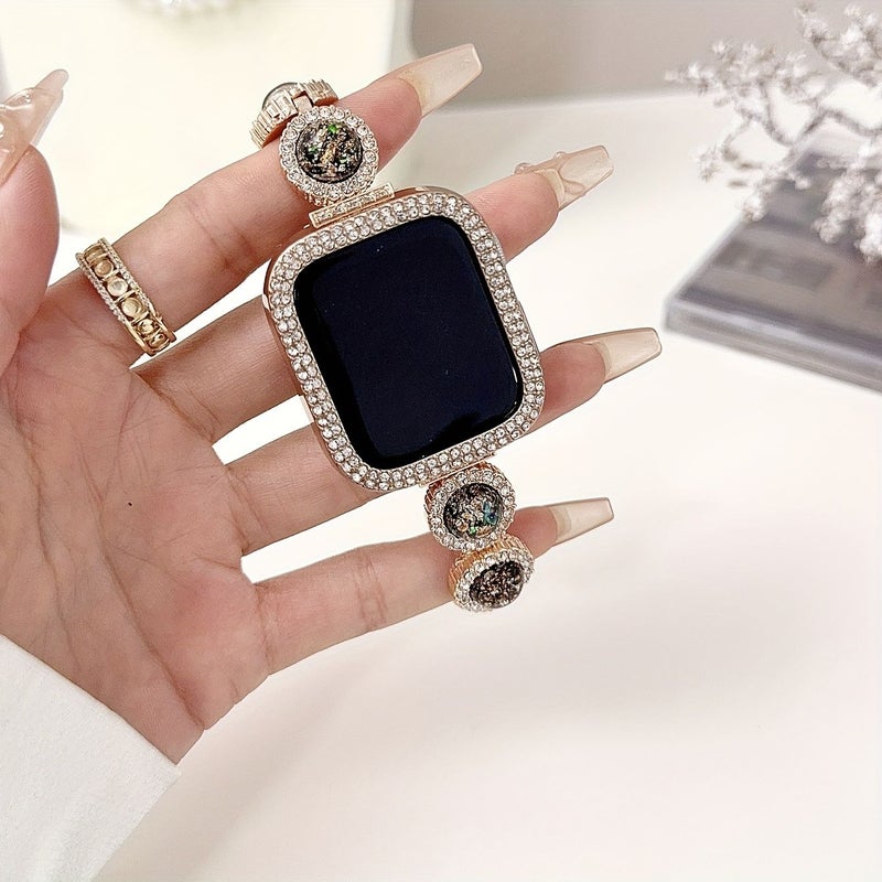 سوار ساعة روز جولدن ستاري سكاي لساعة Apple Watch Series 10 1 38 ملم 40 ملم 41 ملم 42 ملم - Image 3