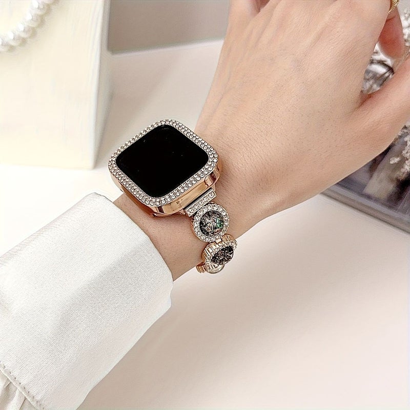 سوار ساعة روز جولدن ستاري سكاي لساعة Apple Watch Series 10 1 38 ملم 40 ملم 41 ملم 42 ملم - Image 4