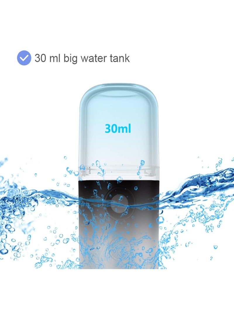 2 Pack Nano Facial Mister – Portable Face Mist Sprayer For Hydration & Daily Makeup, Handy USB Rechargeable Nano Steamer For Skincare & Eyelash Extensions, 1oz Mini Face Hydrating Machine - Image 4