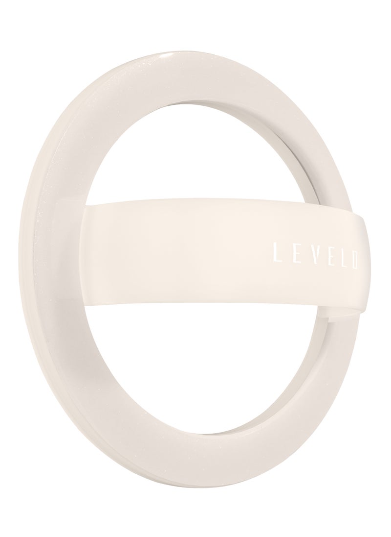 LEVELO Luna MagSafe Phone Ring Holder / Full Rotation / Non-Slip Surface /  Comfortable and Secure Grip / Durable Stand - Rose Gold  - Image 1