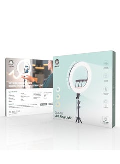 GREEN LION GLR-18 LED Ring Light White/Neutral/Warm Light -Stepless Dimming -Remote Control -Adjustable Tripod -360° Rotation, 416 LED Lamp Beads  - Image 2