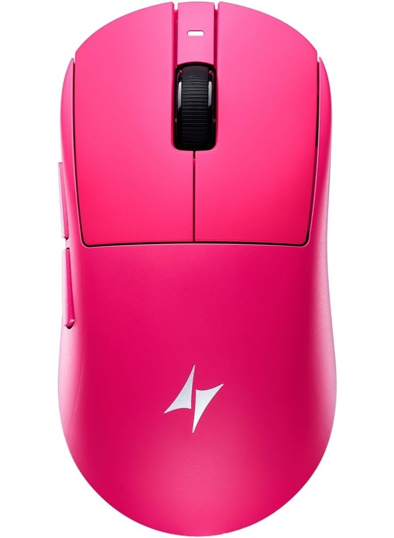 ATK Dragonfly A9 MINI+ - Mouse inalámbrico para juegos, sensor maestro PAW3955, DPI hasta 50,000, 1.49 oz ultraligero, sondeo de 8 K, duración de la batería de 200 horas, revestimiento nano nuevo