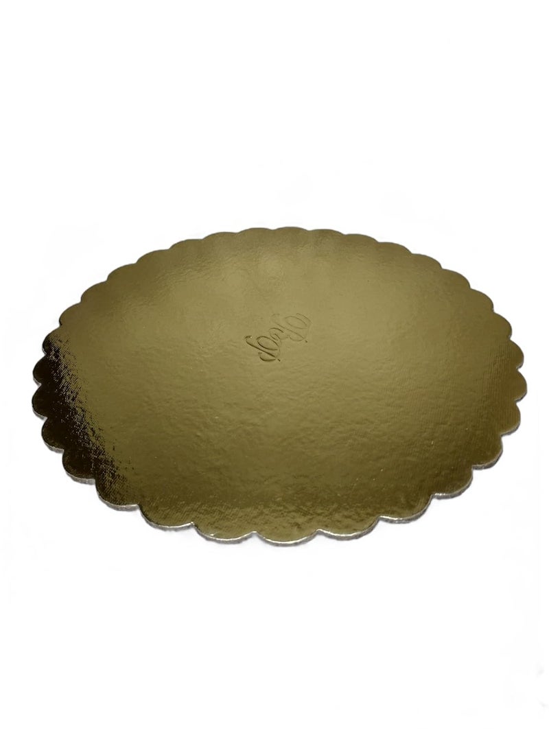 Baekence Baekence Cake Base 8 inch Round Card Board Cake Base Flower Base Pack of 25 pcs - Image 2