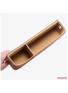 Car Seat Gap Filling Organizer Car Crevice Storage Box PU Leather Car Front Seat Pockets Interior Accessories for Smartphone Part Wallet Key 2pce Brown - pzsku/Z31FCF7DAE2947955F187Z/45/_/1691585095/d5860968-3e5a-4435-bcb9-728cc843e15f