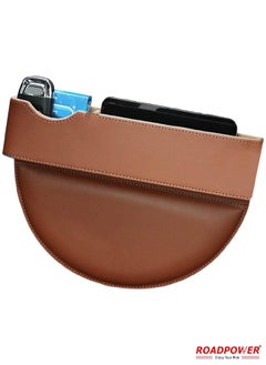 Car Seat Gap Filling Organizer Car Crevice Storage Box PU Leather Car Front Seat Pockets Interior Accessories for Smartphone Part Wallet Key 2pce Brown - pzsku/Z31FCF7DAE2947955F187Z/45/_/1691585096/609fe667-b995-4a22-9072-2c7d4487c91b