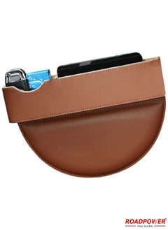 Car Seat Gap Filling Organizer Car Crevice Storage Box PU Leather Car Front Seat Pockets Interior Accessories for Smartphone Part Wallet Key 2pce Brown - pzsku/Z31FCF7DAE2947955F187Z/45/_/1691585097/1a126a10-3c56-494e-8805-861d66e0ab6a