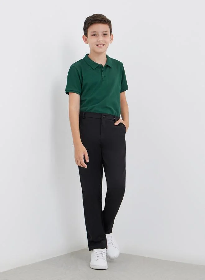 ستايلي Styli Teen Boys school uniform pants