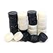 OceanicX Marble Chess Checker Pieces Set with Free Storage Box Collection White Black - Image 2
