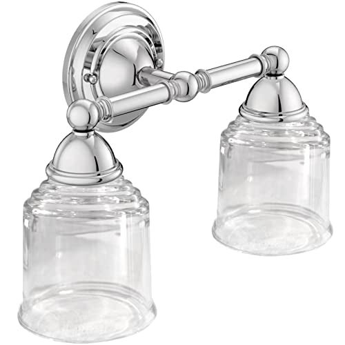 LIGHTACCENTS Ceiling Light Cover Set of 4 - Clear Glass Replacement Shades for Ceiling Fan Light Covers - Ceiling Fan Light Kit - Quick Installation Glass Lamp Shade, Ceiling Fan Globe Replacement - Image 4