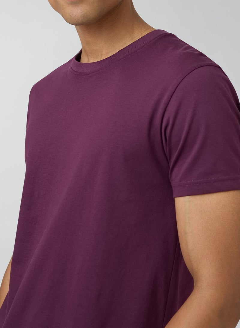 اكس واي اكس اكس تي شيرت رجالي من القطن بقصّة عادية ورقبة دائرية من XYXX - Image 4